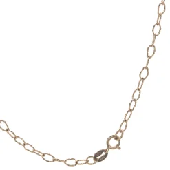 14 Karat Rose and White Gold Old Mine Cut Diamond Halo Necklace
