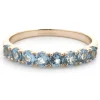 14 Karat Rose Gold Apatite Ring