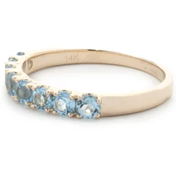 14 Karat Rose Gold Apatite Ring