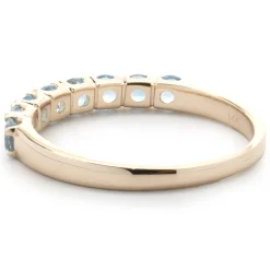 14 Karat Rose Gold Apatite Ring