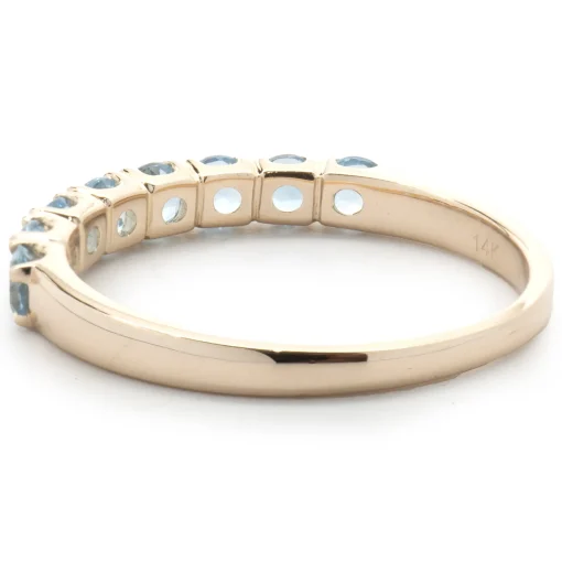14 Karat Rose Gold Apatite Ring
