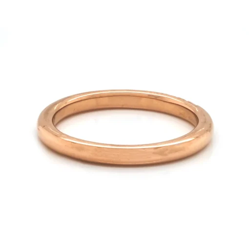 20 Karat Rose Gold Diamond Band