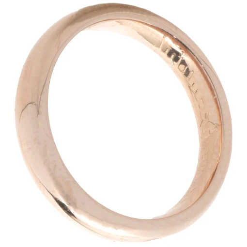 14 Karat Rose Gold 4MM Band