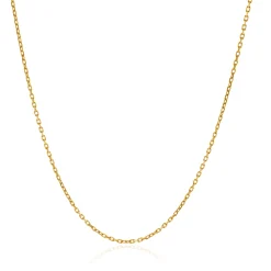 14 Karat Rose Gold 2MM Chain Necklace