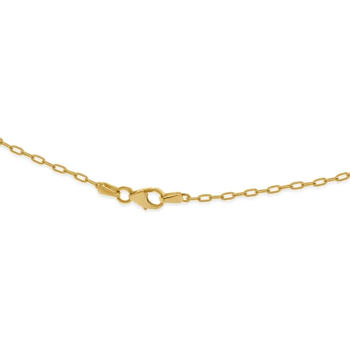 14 Karat Rose Gold 2MM Chain Necklace