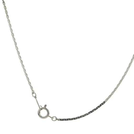 14 Karat White Gold Amethyst and Diamond Necklace