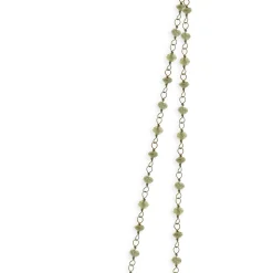 18 Karat White Gold Briolette Cut Diamonds, Black Diamonds, and Tahitian Pearl Station Necklace