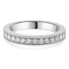 14 Karat White Gold Channel Set Diamond Eternity Band