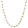 14 Karat White Gold Cultured Fresh Water Pearl Necklace