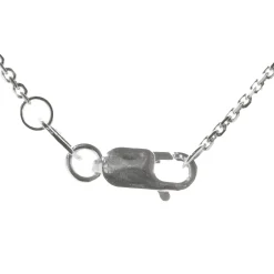 14 Karat White Gold Cultured Freshwater Pearl and Solitaire Diamond Drop Necklace