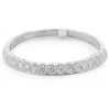 14 Karat White Gold Diamond Band