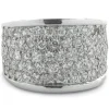 18 Karat White Gold Diamond Fashion Ring