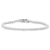 14 Karat White Gold Diamond Tennis Bracelet