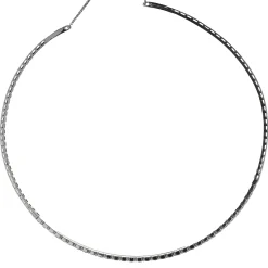 14 Karat White Gold Diamond Choker Necklace