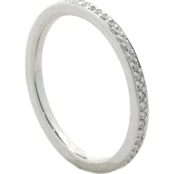 14 Karat White Gold Diamond Eternity Band