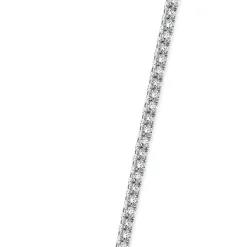 14 Karat White Gold Diamond Tennis Necklace