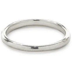 14 Karat White Gold Diamond Band