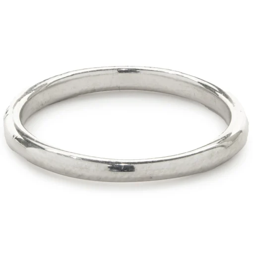 14 Karat White Gold Diamond Band
