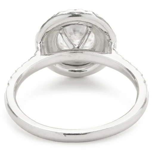 14 Karat White Gold Diamond Wed Set