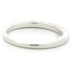 10 Karat White Gold Diamond Band