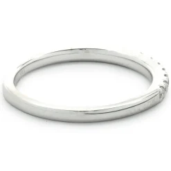 14 Karat White Gold Diamond Band