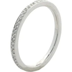 14 Karat White Gold Diamond Eternity Band