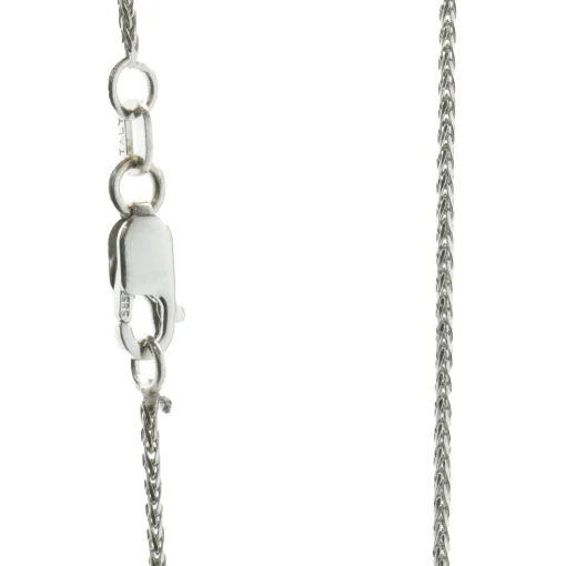 14 Karat White Gold Floating Diamond Necklace
