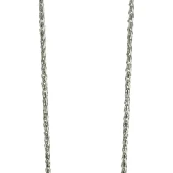 14 Karat White Gold Floating Diamond Necklace