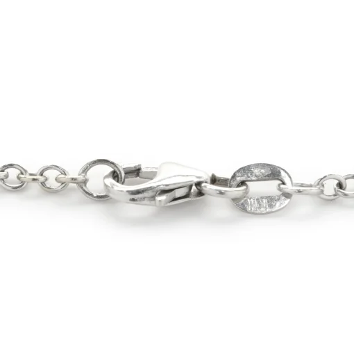 14 Karat White Gold Lemon Quartz and Diamond Pendant
