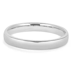 14 Karat White Gold 3MM Band