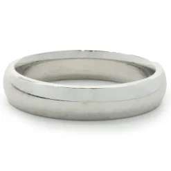 14 Karat White Gold 4MM Band