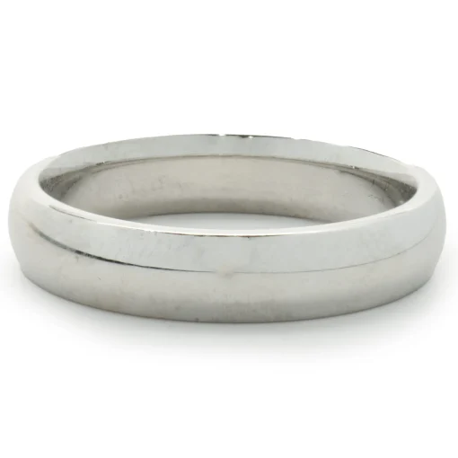 14 Karat White Gold 4MM Band