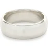14 Karat White Gold 6.5MM Band