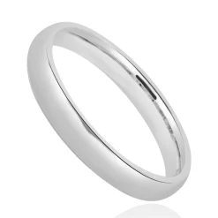 14 Karat White Gold 3MM Band
