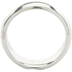 14 Karat White Gold 6.5MM Band