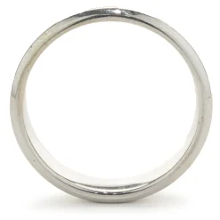 18 Karat White Gold 4MM Band