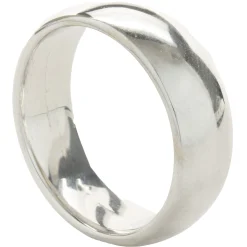 14 Karat White Gold 6.5MM Band