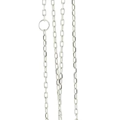 18 Karat White Gold Mosaic Set Diamond Initial K Necklace