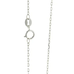 18 Karat White Gold Mosaic Set Diamond Initial K Necklace