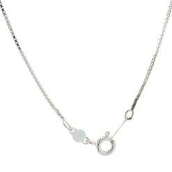 14 Karat White Gold Round Brilliant Cut Diamond Solitaire Necklace