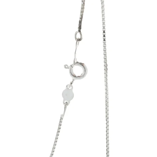 14 Karat White Gold Round Brilliant Cut Diamond Solitaire Necklace