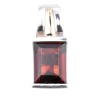 18 Karat Yellow Gold and Sterling Silver Garnet Pendant