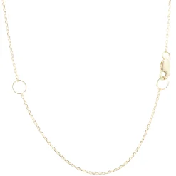 14 Karat Yellow Gold Bar Drop Necklace