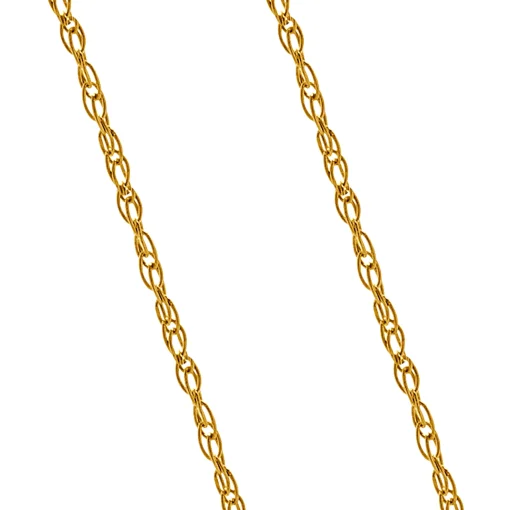 14 Karat Yellow Gold Bee Charm Necklace