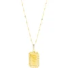 14 Karat Yellow Gold Bullion Pendant