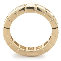 14 Karat Yellow Gold Diamond Band