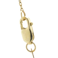 14 Karat Yellow Gold Freshwater Pearl Swirl Necklace