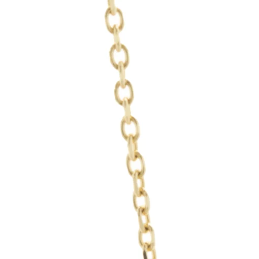 14 Karat Yellow Gold Freshwater Pearl Swirl Necklace