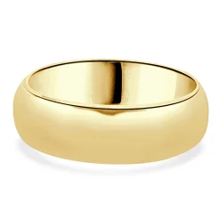 18 Karat Yellow Gold 6MM Band