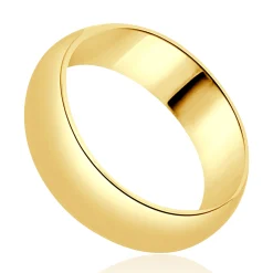 18 Karat Yellow Gold 6MM Band